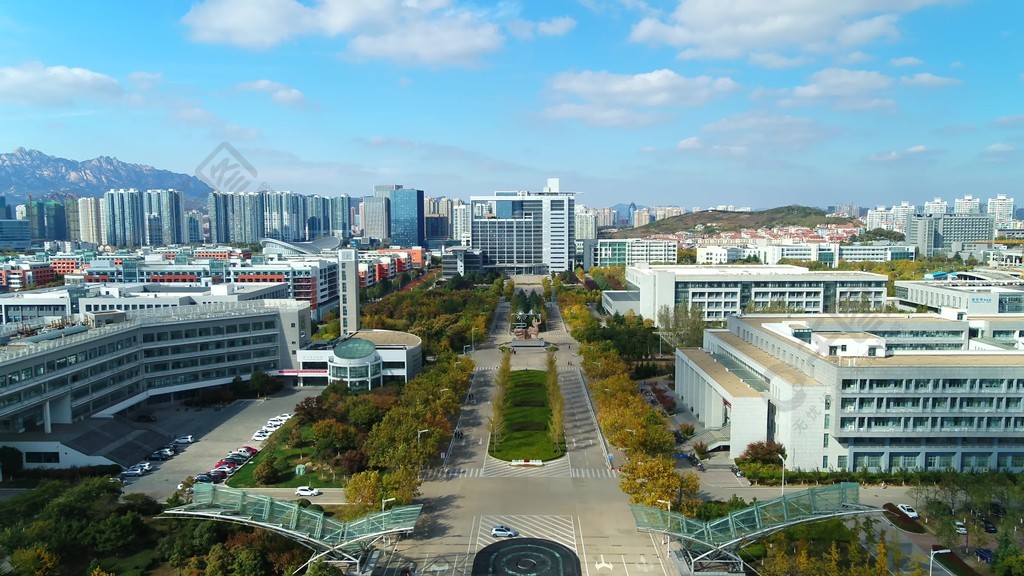 青岛石油大学航拍-1