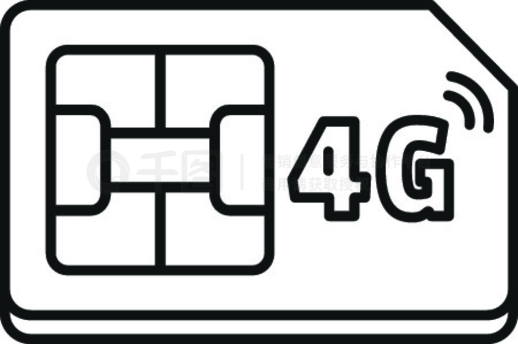 4g sim ͼꡣ 4g sim ʸͼ꣬ڰɫϸҳơ 4g sim ͼ꣬ʽ