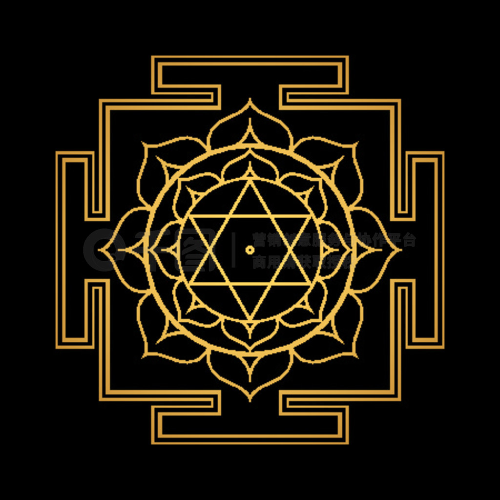 ʸĽɫ Bhuvaneshvari  Yantra Dasa Mahavidya ʥʥݱ޲ͼ bhupura ĺɫӡȽ yantra ʥ 