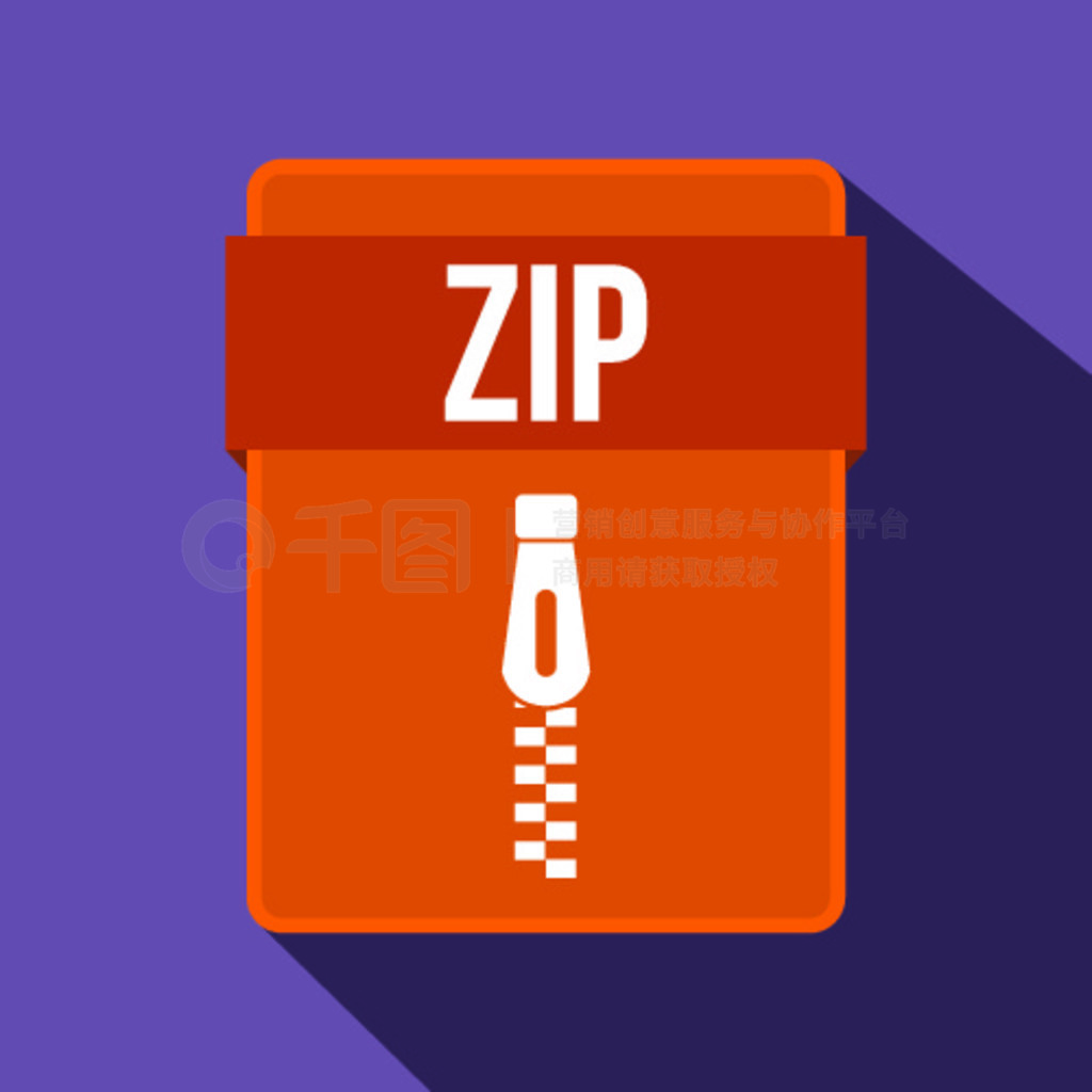 ɫƽʽ ZIP ļͼꡣ ZIP ļͼ꣬ƽʽ