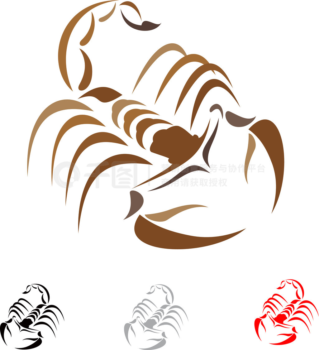蝎子纹身图片平面广告素材免费下载(图片编号:3671977)-六图网