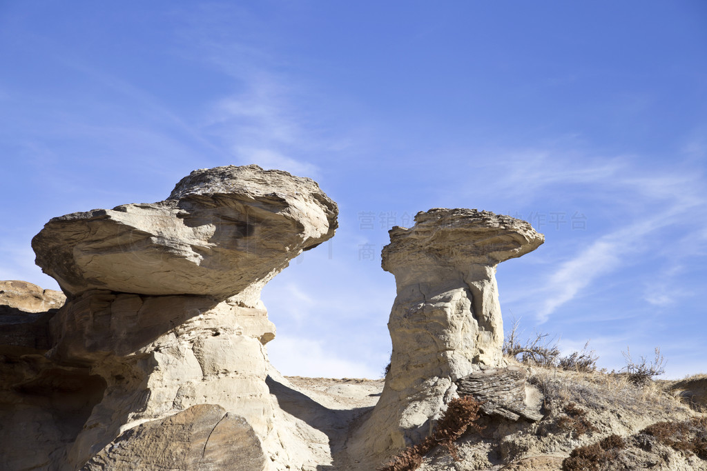 Badlands Alberta Drumheller 和加拿大恐龙公园