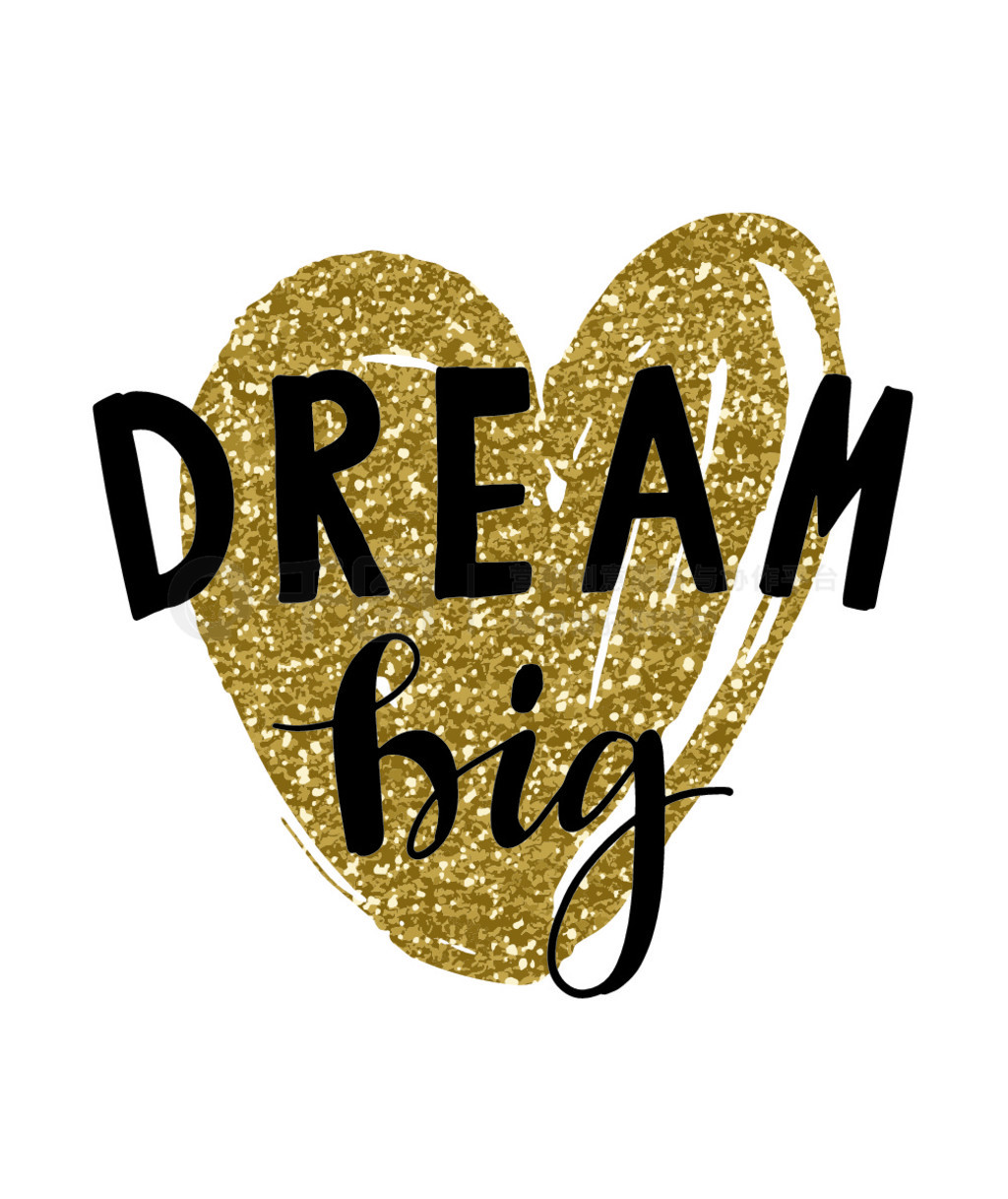 ֻ Dream Big ʸͼ⡣Calligrathy ʸͰɫϵĽɫġؿǩơֻ Dream Big ʸͼ