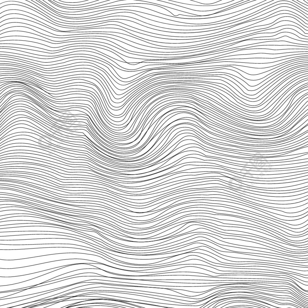 波浪条纹背景垃圾线纹理图案波浪条纹背景