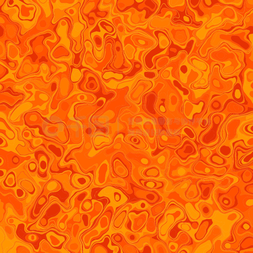 创意橙色抽象大理石效果纹理背景。向量