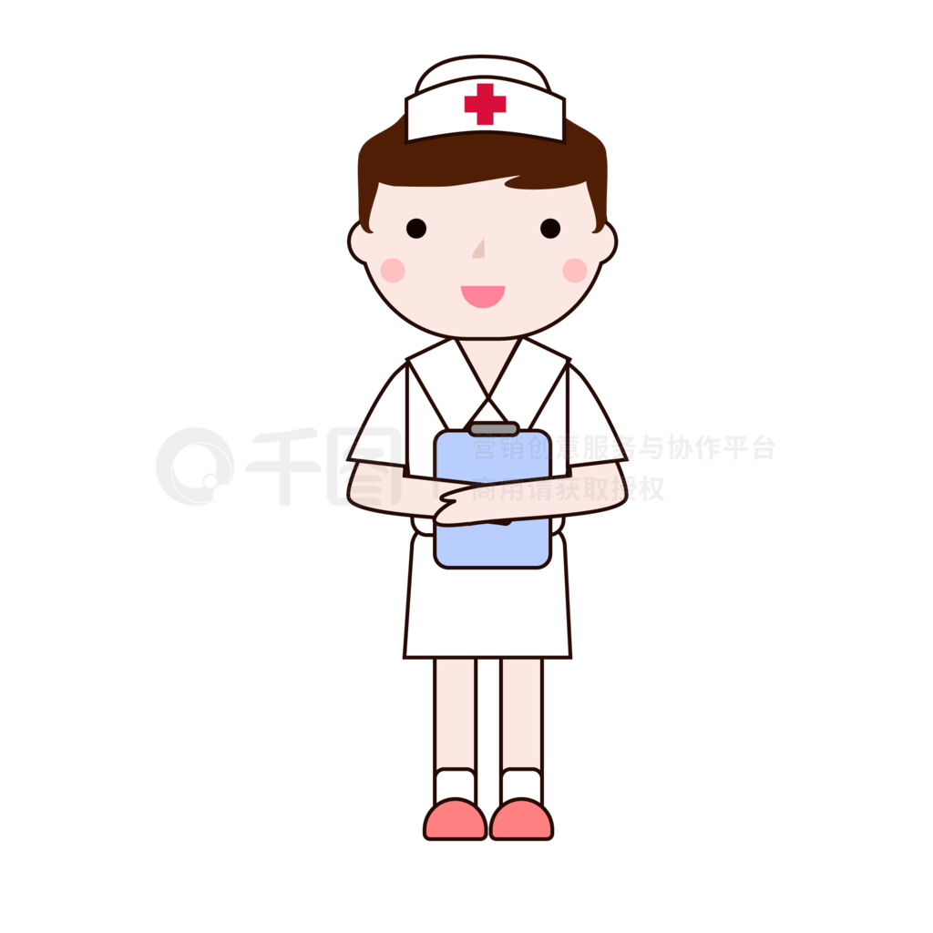 可爱卡通医生护士背景图片-可爱卡通医生护士背景素材图片-千库网