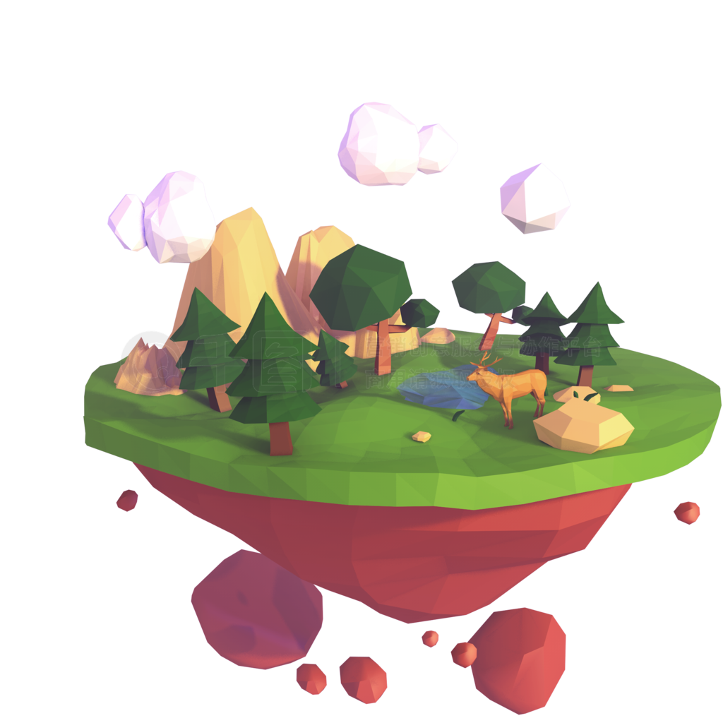 C4DƮСLowPoly