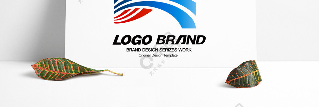 简约现代红蓝线条公司标志logo设计2年前发布