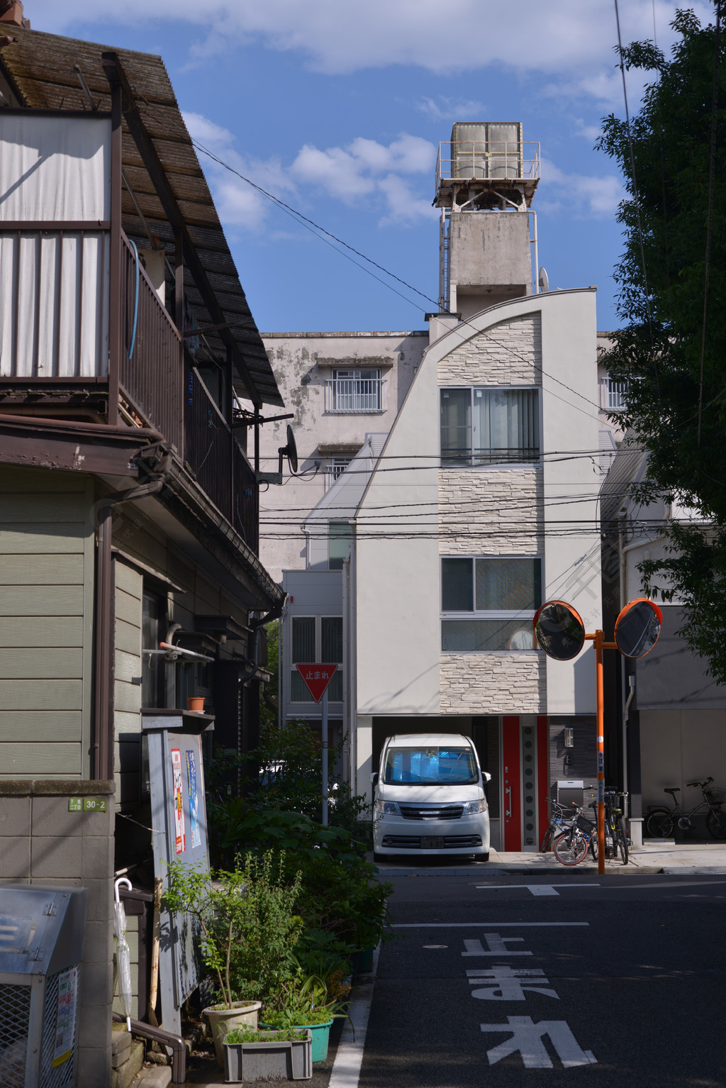 日本东京都东京世田谷区下马街景