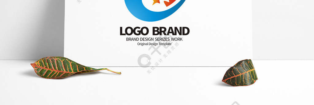 简约红蓝飘带c字母公司logo标志设计2年前发布