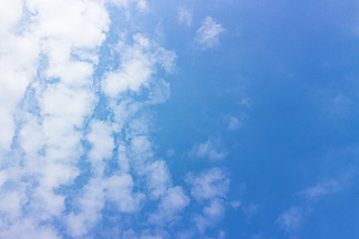 藍天白云自然風景海報素材高清大圖
