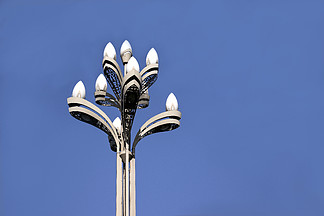 自然風景城市路燈攝影圖片素材
