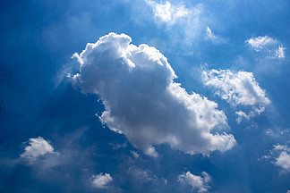 風景藍天白云攝影圖素材