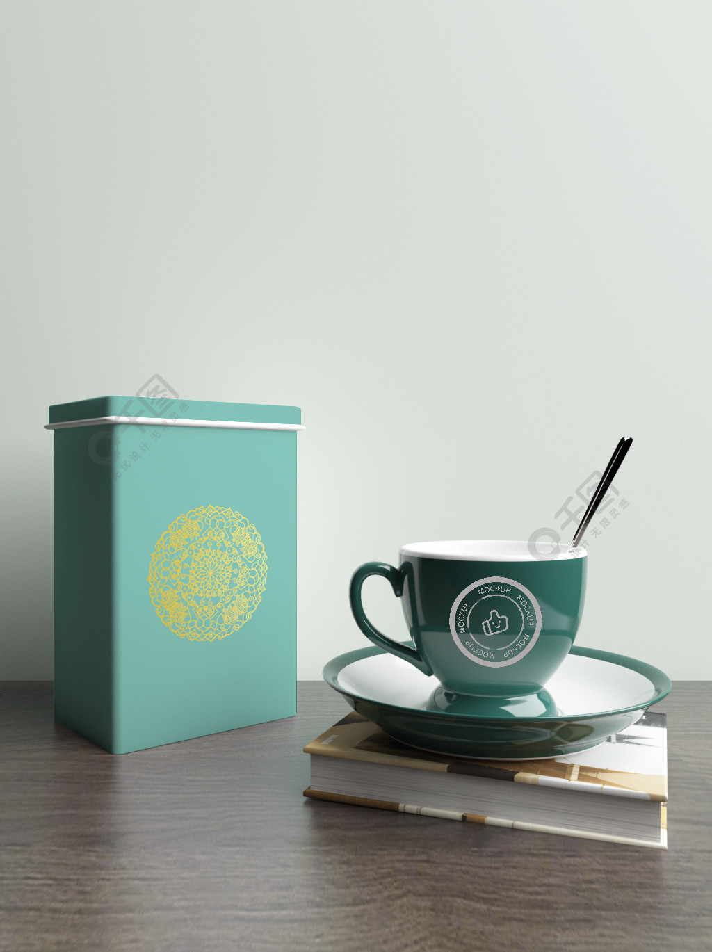 非中式茶叶包装茶具样机