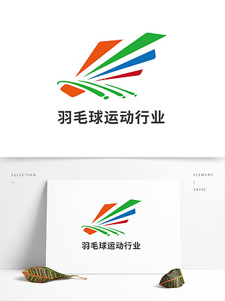 羽毛球运动用品行业logo