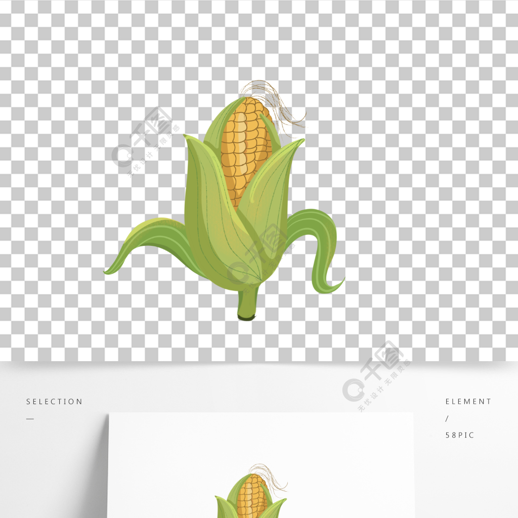 玉米插画设计元素4天前发布