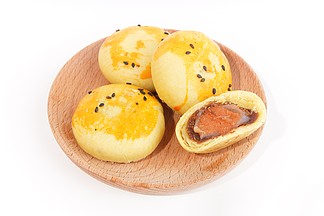 中式传统甜点蛋黄酥