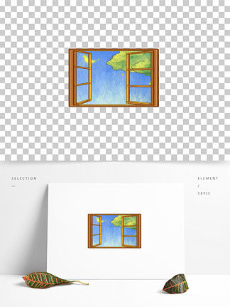 【窗外景色手绘】图片免费下载_窗外景色手绘素材_窗外景色手绘模板
