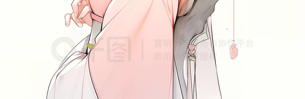 国风古风古装美女插画