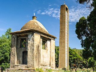 阿克苏姆(axum,埃塞俄比亚的废墟