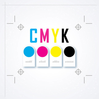 Cmyk 颜色概念。打印机墨水和碳粉、 凸版打印机的供应商。保持印刷