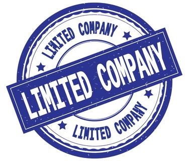 蓝色圆形印章上面写着“LIMITEDCOMPANY”