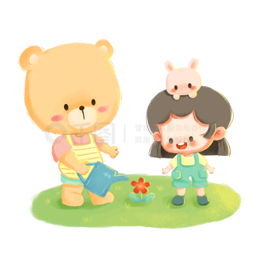 小女孩和她的妹妹玩玩具微笑的小女孩图片下载 - 觅知网