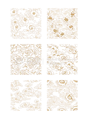 中国风背景纹理祥云云纹无缝暗纹底纹花纹