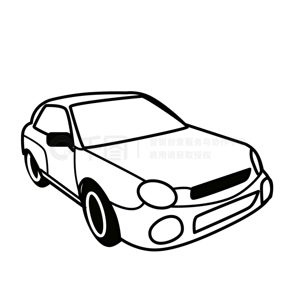 ڰ߸ʸСcar black and white clipart