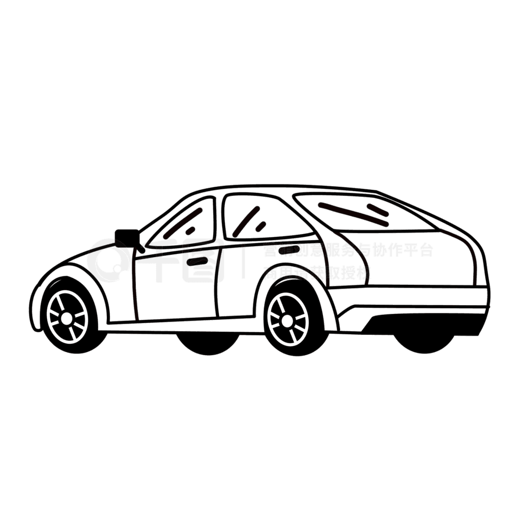 Сβڰ߸car black and white clipart