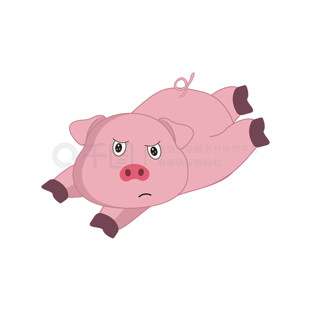 ЦſСɰͨɫʸԪ pig clipart