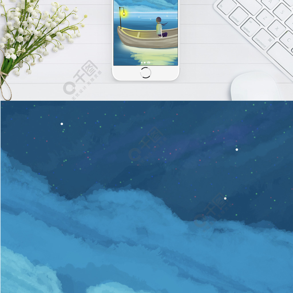 星空下的小船手机壁纸3年前发布