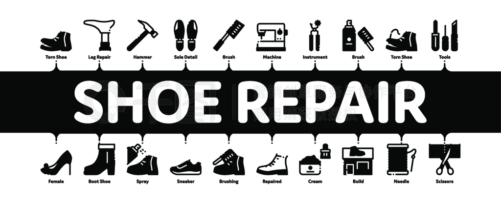 Ь־ĺڰͼShoe RepairһϵЬ