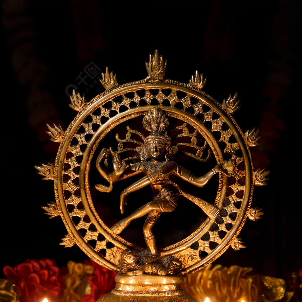 玛哈shivaratri或屠妖节概念-有屠妖节的希瓦?