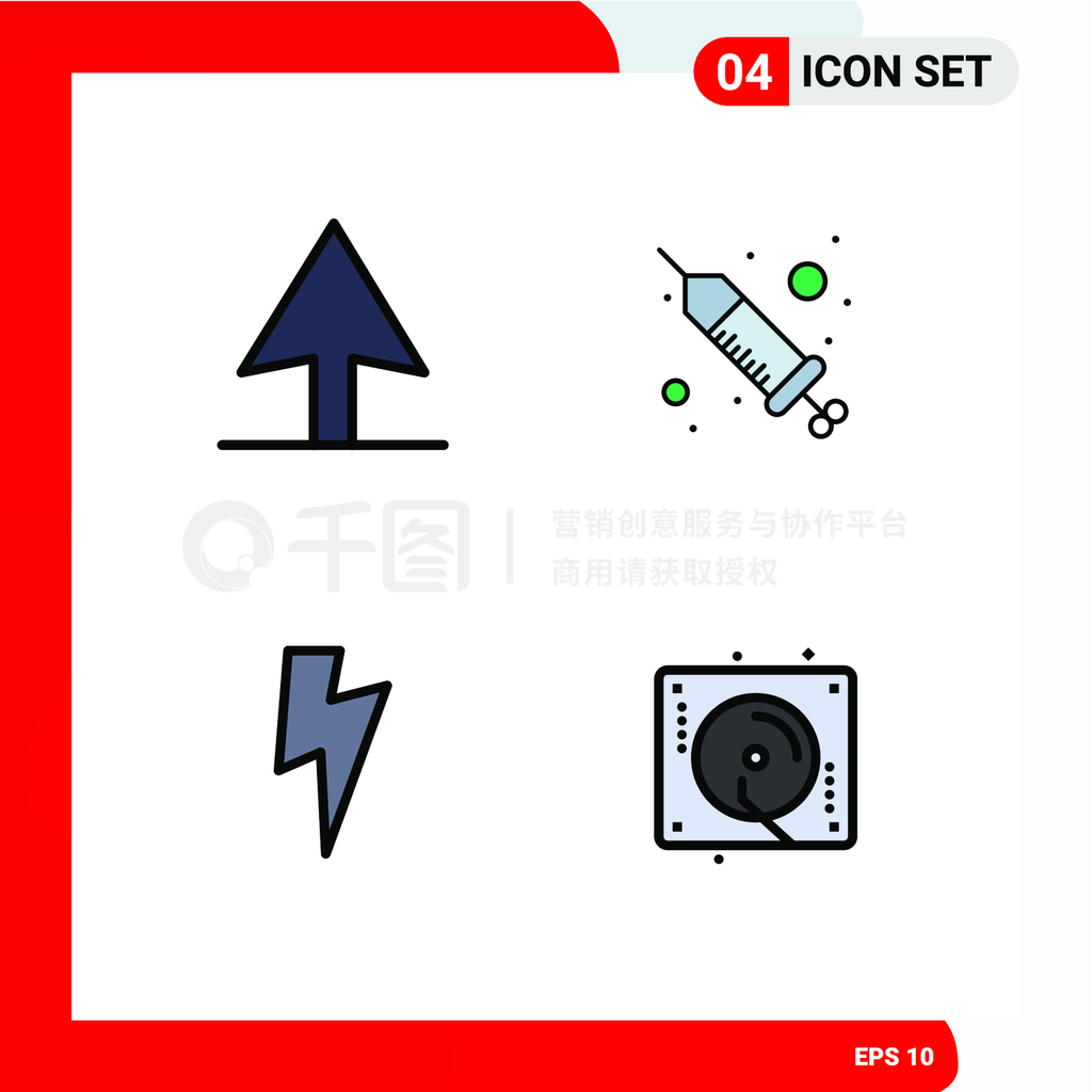 4ûFilledline Flat color Pack꣬䣬򣬵Դۻִ־ͷſɱ༭ʸԪ