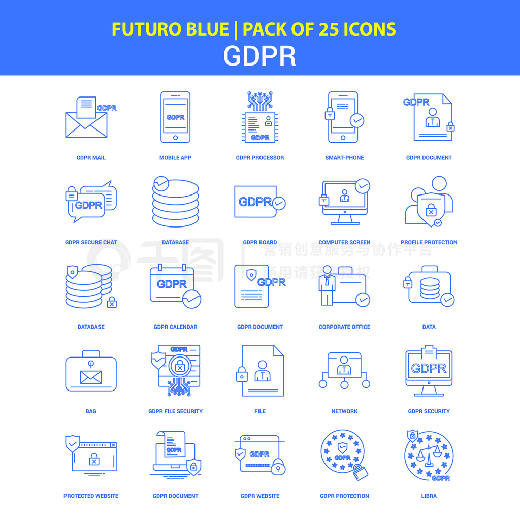 GDPRͼ-Futuro Blue 25ͼ