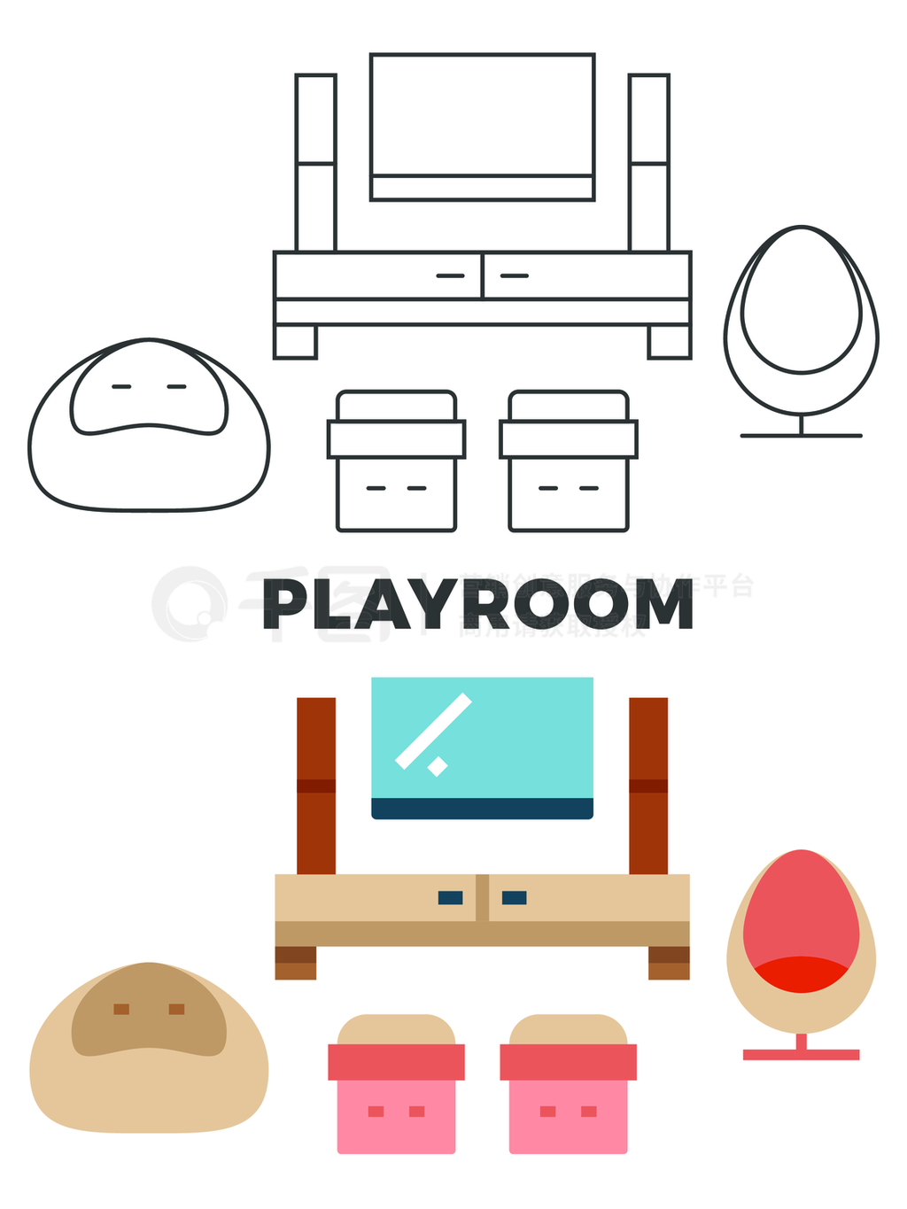 һɳһӺһ̨ӵķ䣬дPlayRoom󼫼塢ͼԡ⻬ɾʸ