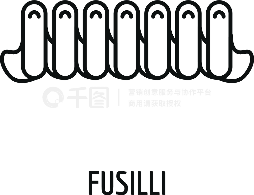 FusilliͼfusilliڰɫϹʸͼFusilliͼ꣬ʽ