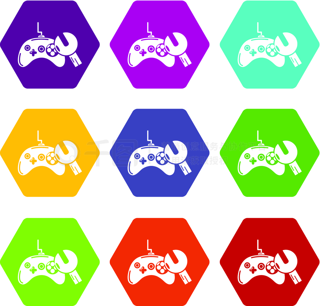 Gamepad repairicons 9ڰɫվϷֱάͼ9ʸ