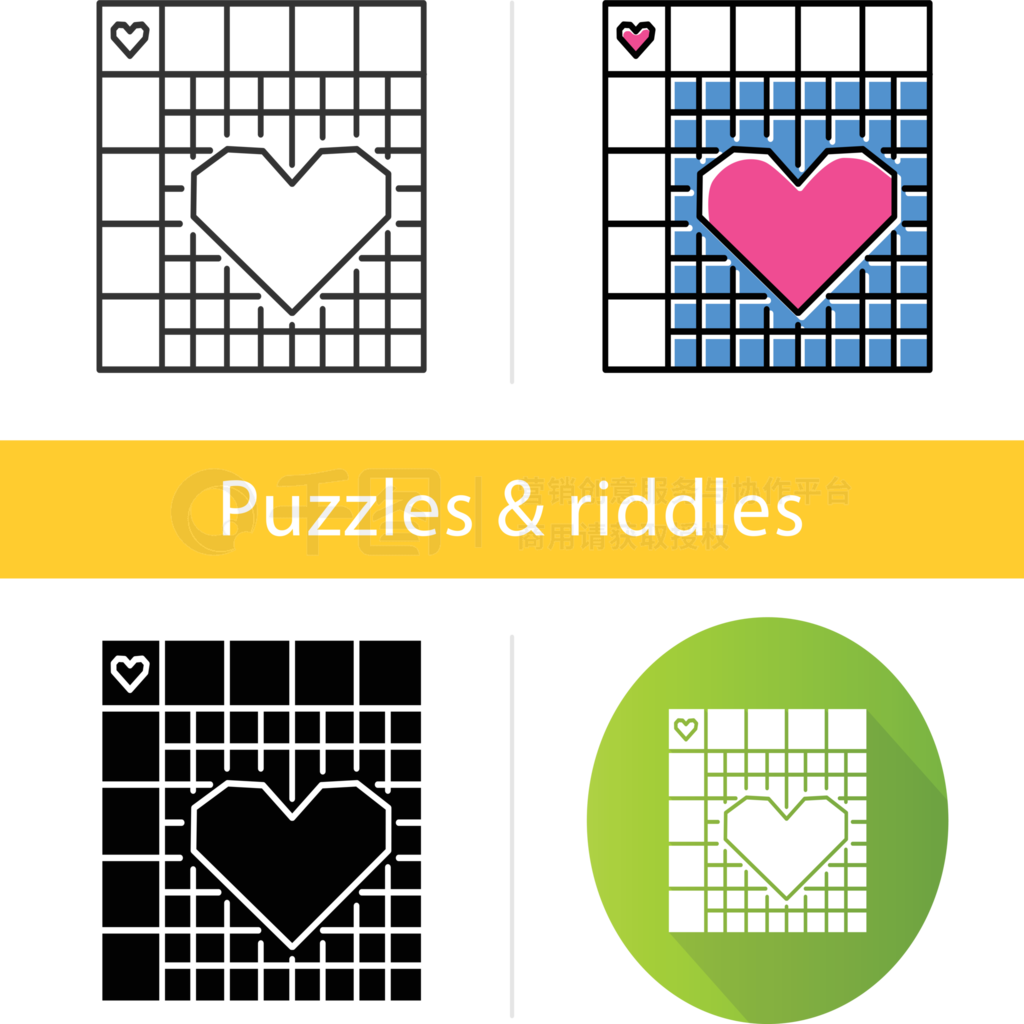 ͼƴͼͼPicross߼ϷϷĲԽתƽƣԺɫʽʸͼ