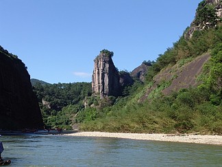 玉女峰黑白线条元素85131423武夷山玉女峰223117武夷山特价优惠旅游