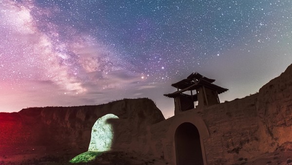 永泰古城银河图片