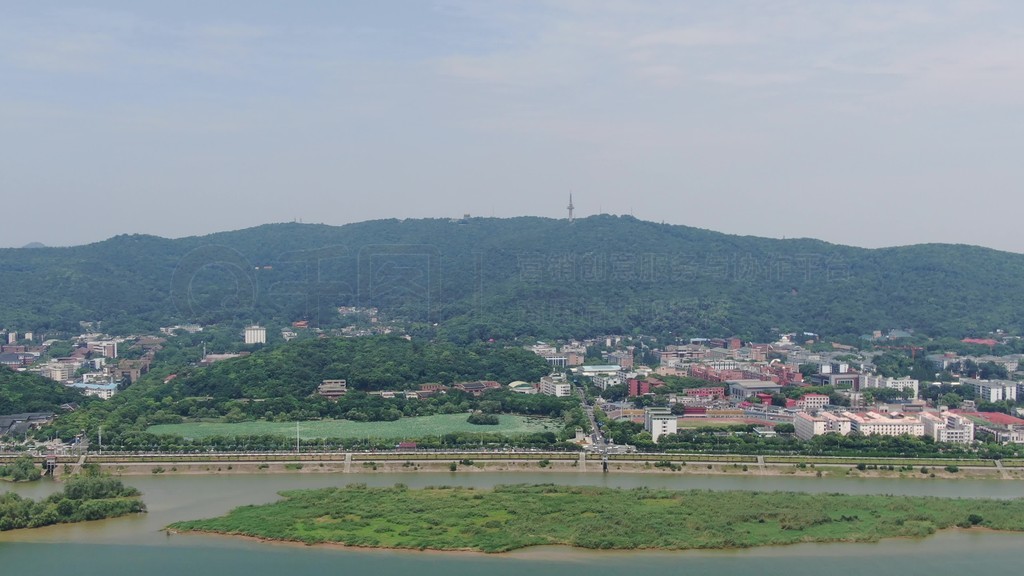 航拍湖南長沙嶽麓山全景904904