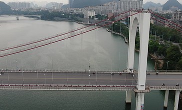红光大桥的简笔画图片