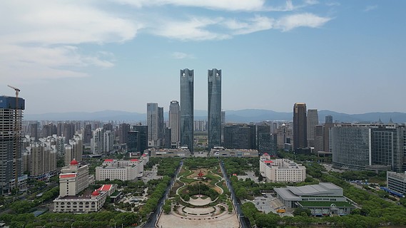 萍乡绿地双子塔取消图片