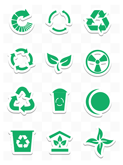 各类环保图标图片