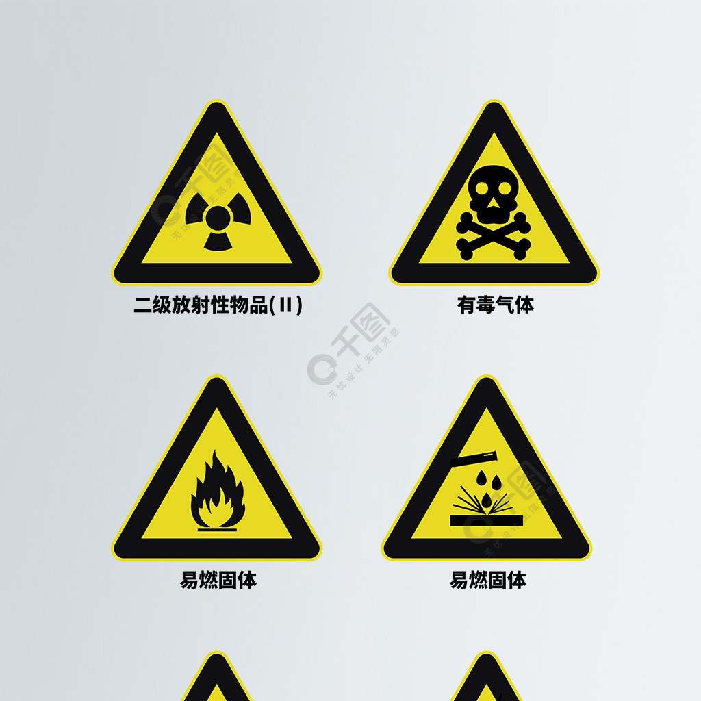 化学标识图图片