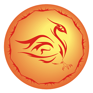 太阳神鸟简易图图片