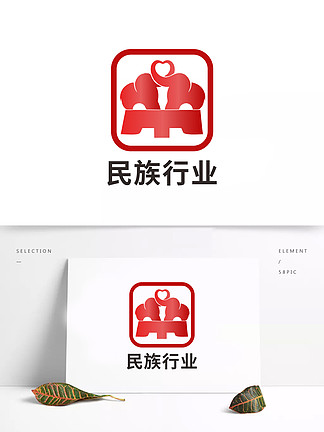 少数民族logo设计图片