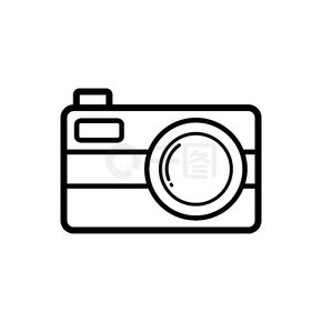相机-摄影图标矢量设计模板